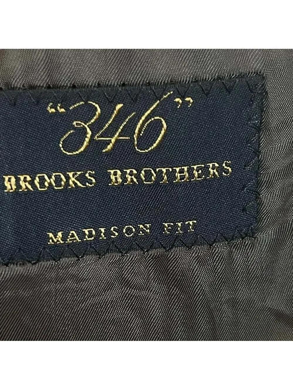 Brooks Brothers 346 Madison Suit Jacket Blazer Size 44L Tweed Wool Collegiate
